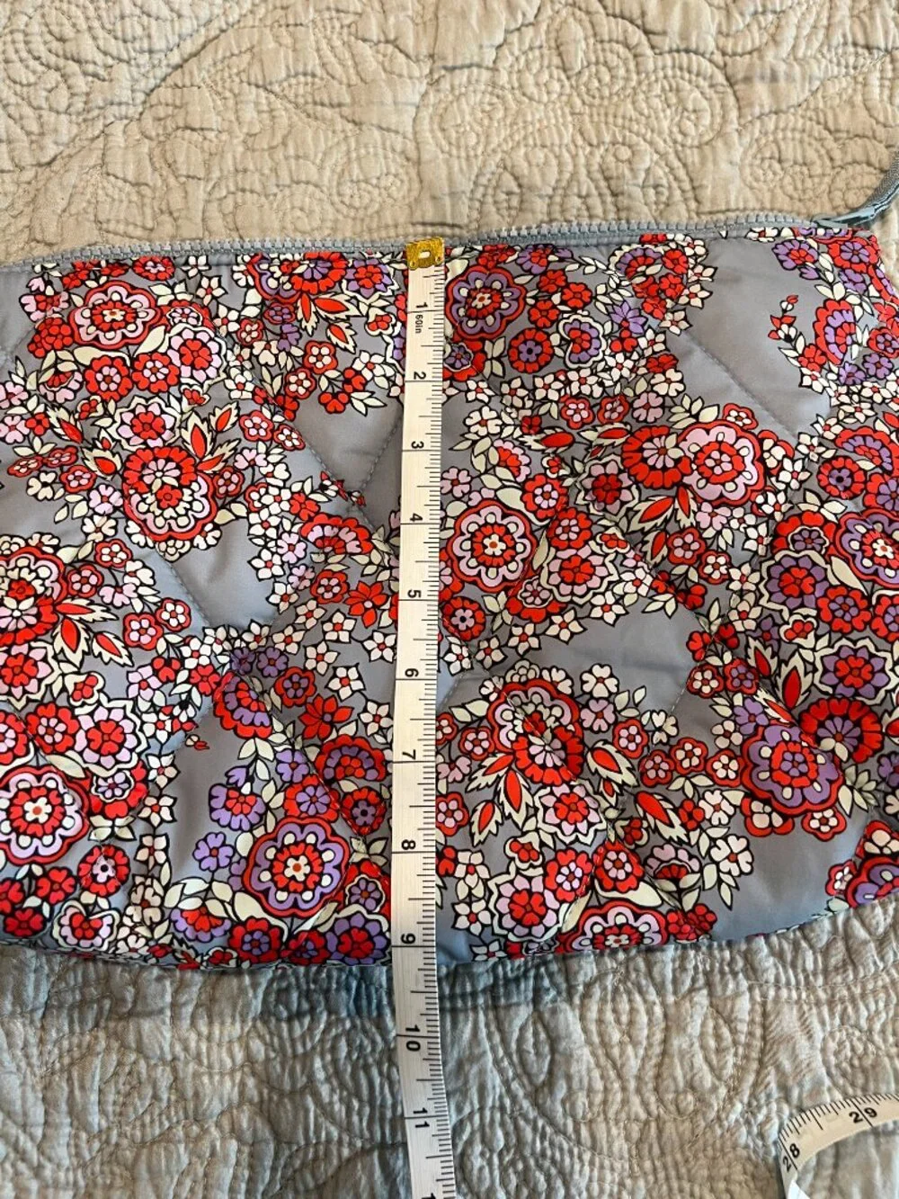 Vera Bradley Featherweight Large Pouch - Paisley Bouquet